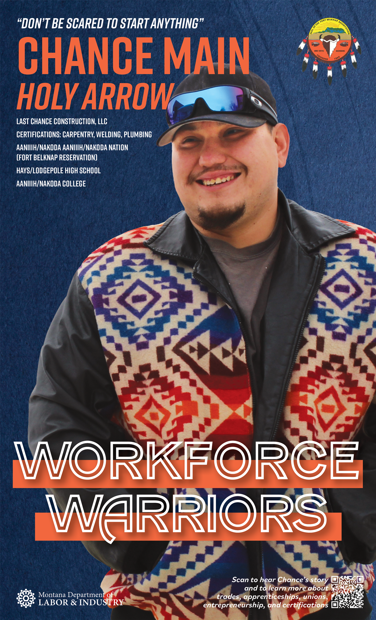 Chance Workforce Warrior Poster