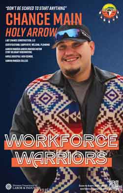 Chance Workforce Warrior Poster